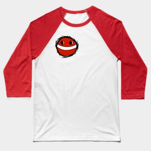 Red Pop-kun Baseball T-Shirt